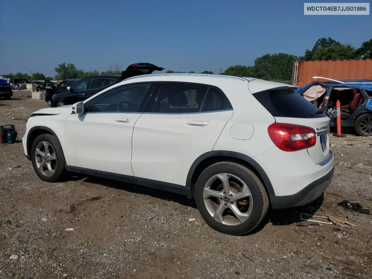 2018 Mercedes-Benz Gla 250 VIN: WDCTG4EB7JJ501886 Lot: 65740085