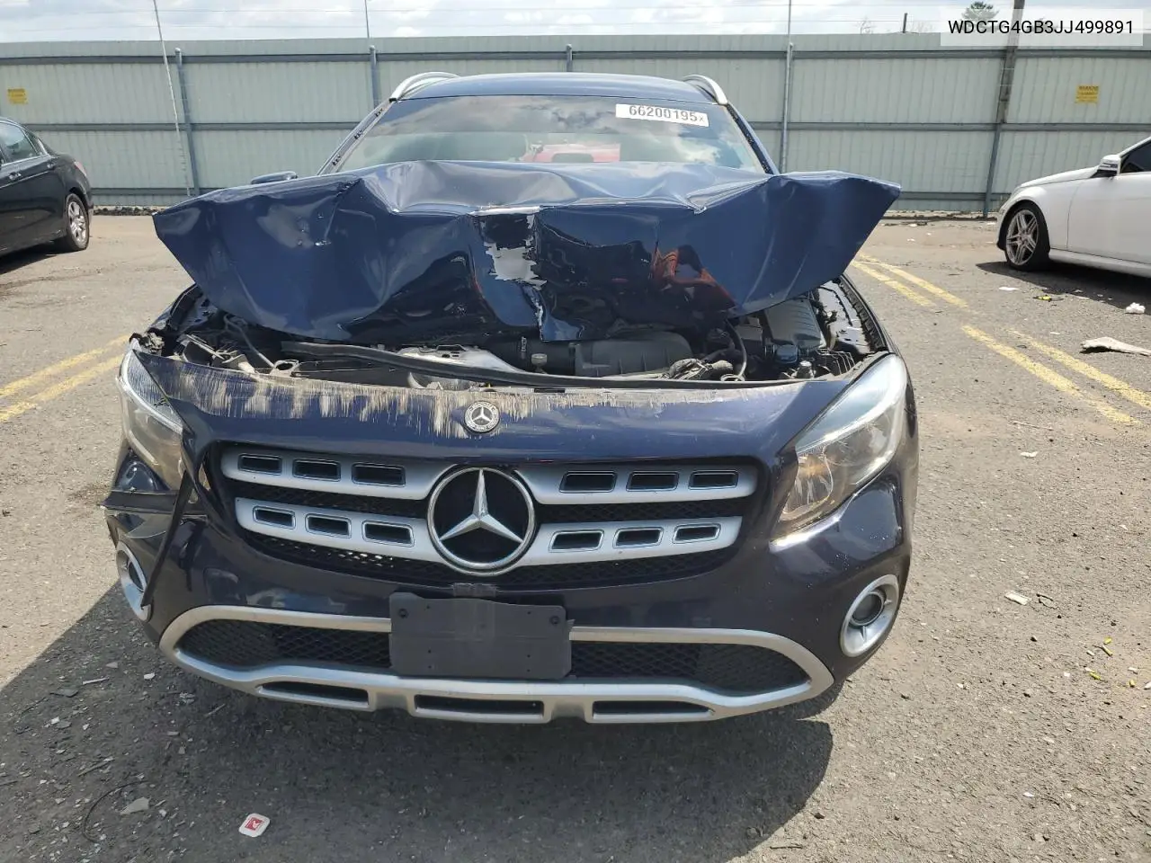2018 Mercedes-Benz Gla 250 4Matic VIN: WDCTG4GB3JJ499891 Lot: 66200195