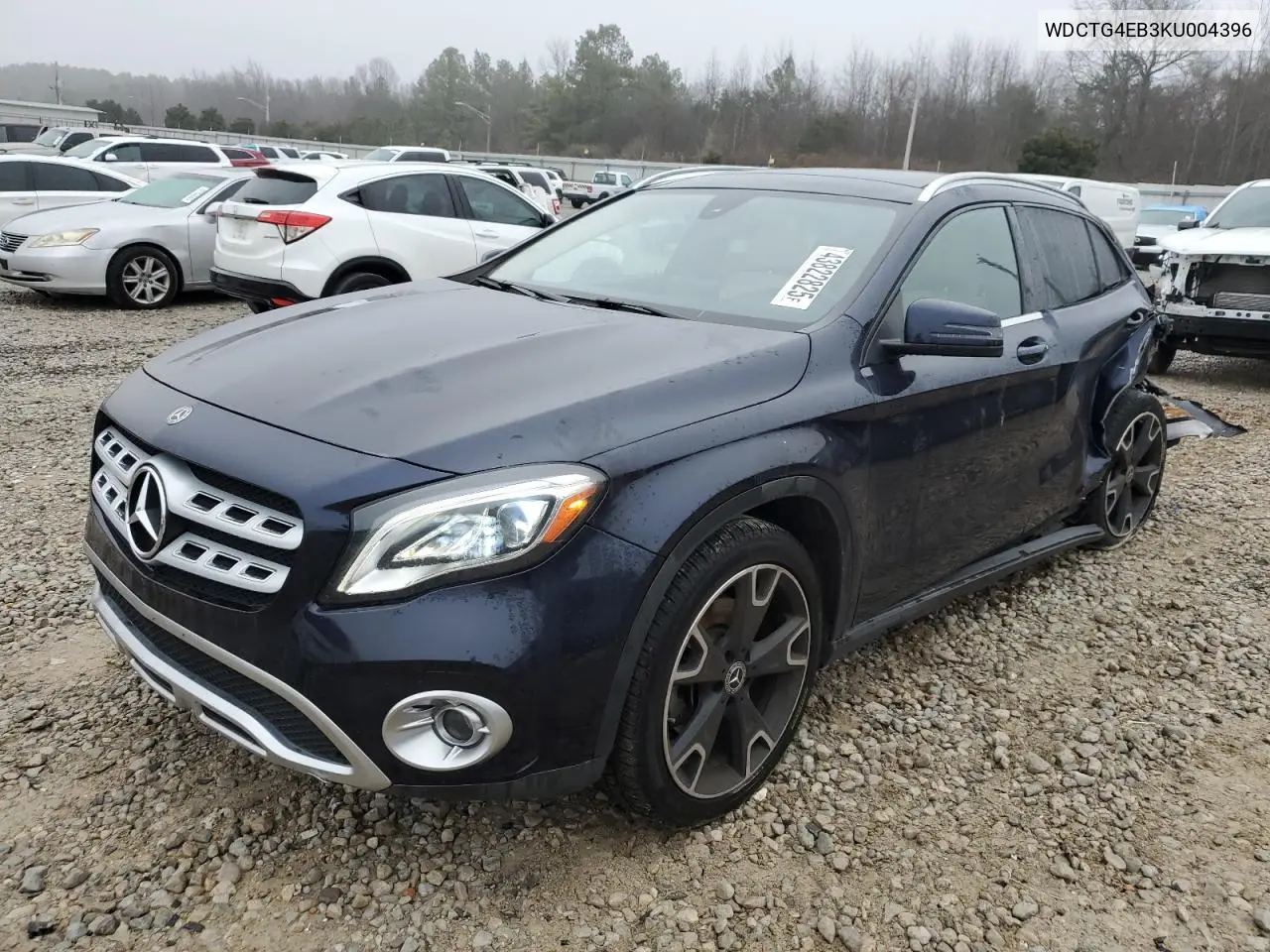 2019 Mercedes-Benz Gla 250 VIN: WDCTG4EB3KU004396 Lot: 43822825
