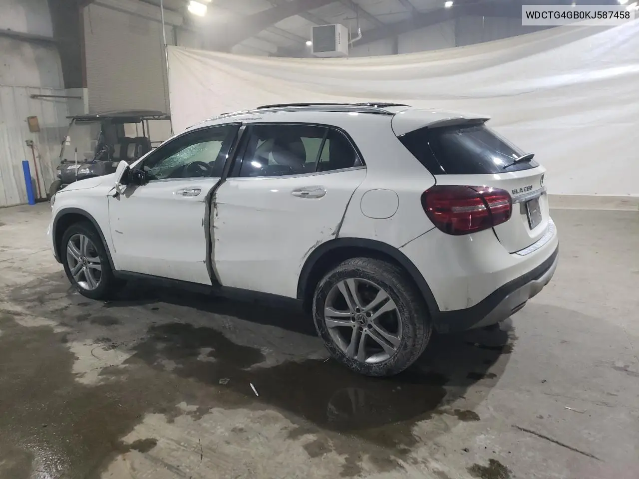 2019 Mercedes-Benz Gla 250 4Matic VIN: WDCTG4GB0KJ587458 Lot: 46737835