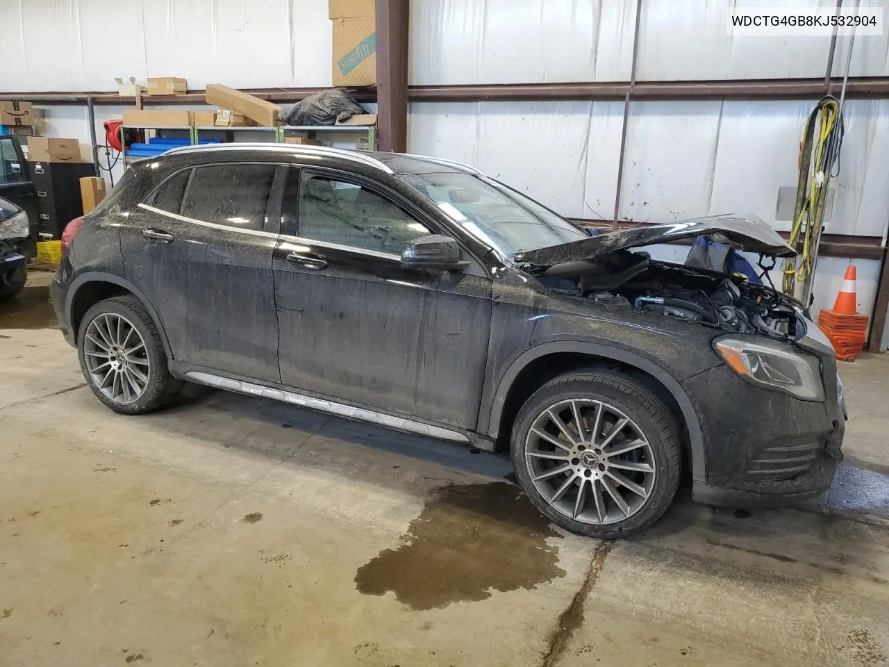 2019 Mercedes-Benz Gla 250 4Matic VIN: WDCTG4GB8KJ532904 Lot: 48592835