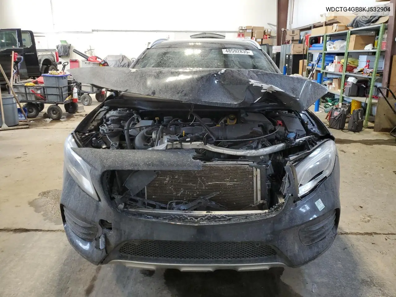 2019 Mercedes-Benz Gla 250 4Matic VIN: WDCTG4GB8KJ532904 Lot: 48592835