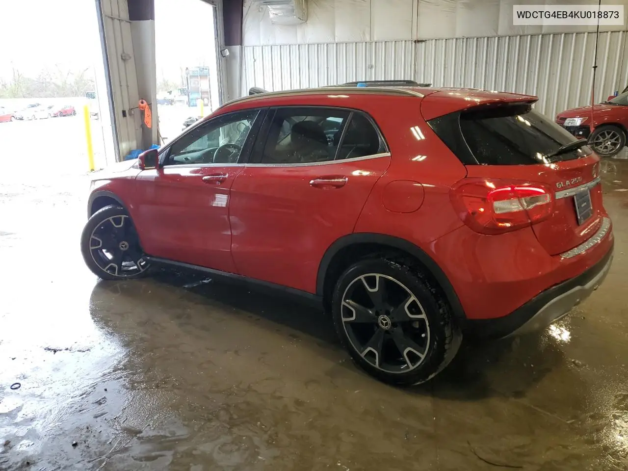 2019 Mercedes-Benz Gla 250 VIN: WDCTG4EB4KU018873 Lot: 55281595