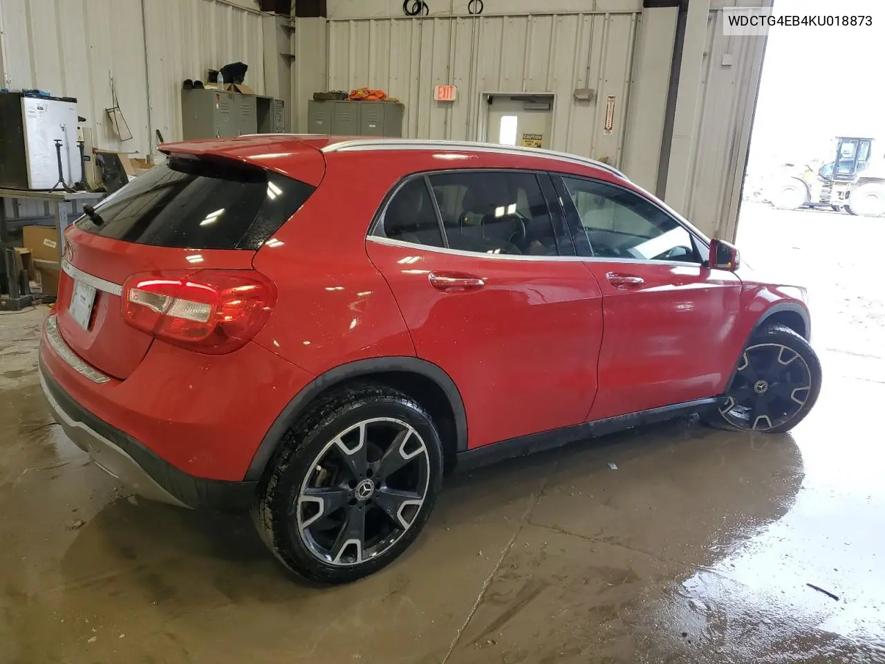 2019 Mercedes-Benz Gla 250 VIN: WDCTG4EB4KU018873 Lot: 55281595