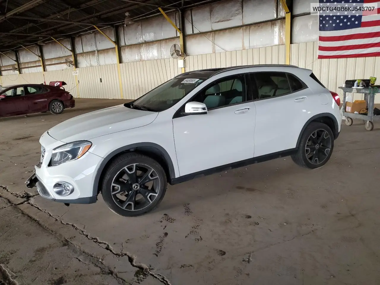 2019 Mercedes-Benz Gla 250 4Matic VIN: WDCTG4GB6KJ543707 Lot: 55489565