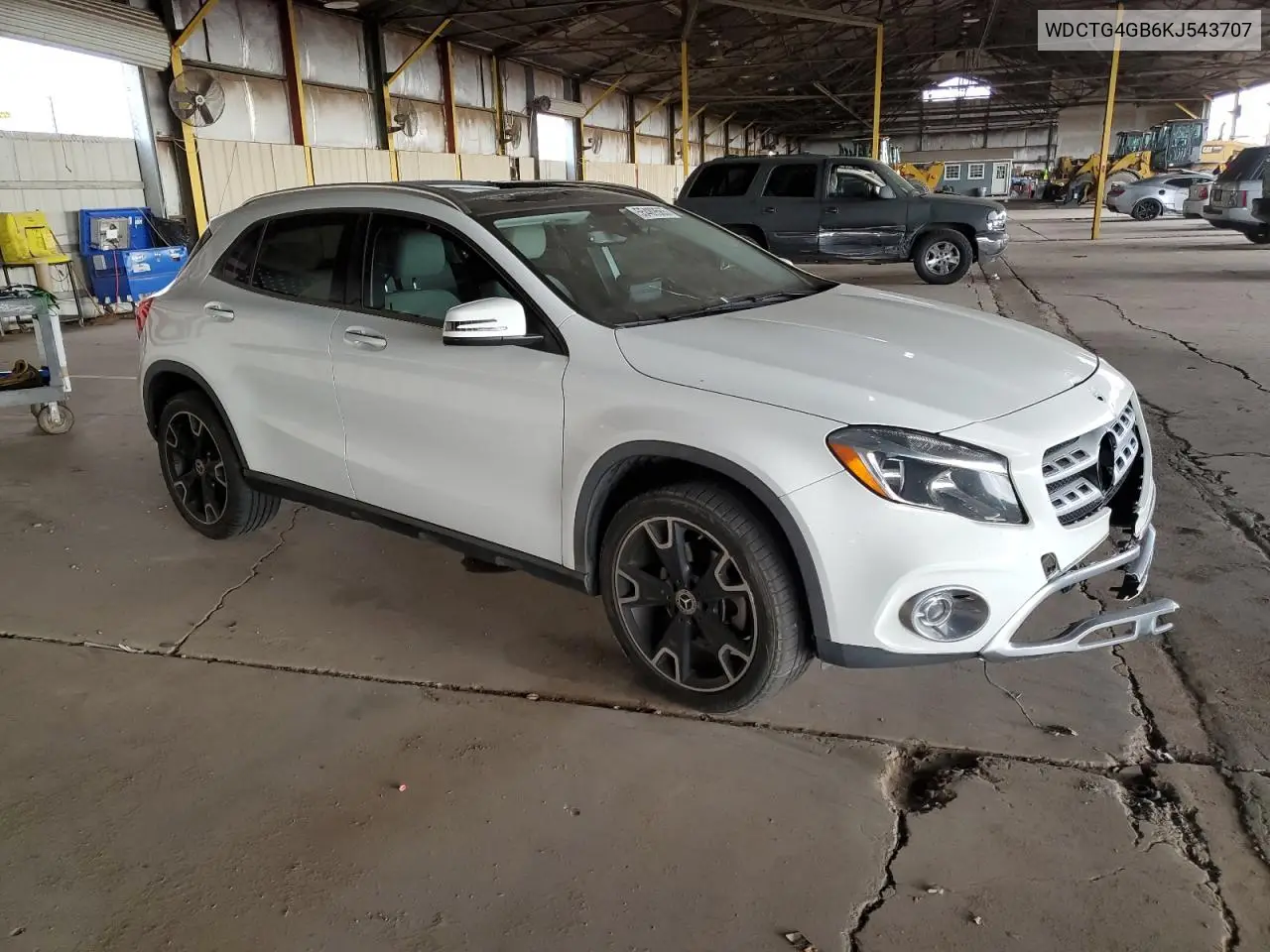 2019 Mercedes-Benz Gla 250 4Matic VIN: WDCTG4GB6KJ543707 Lot: 55489565