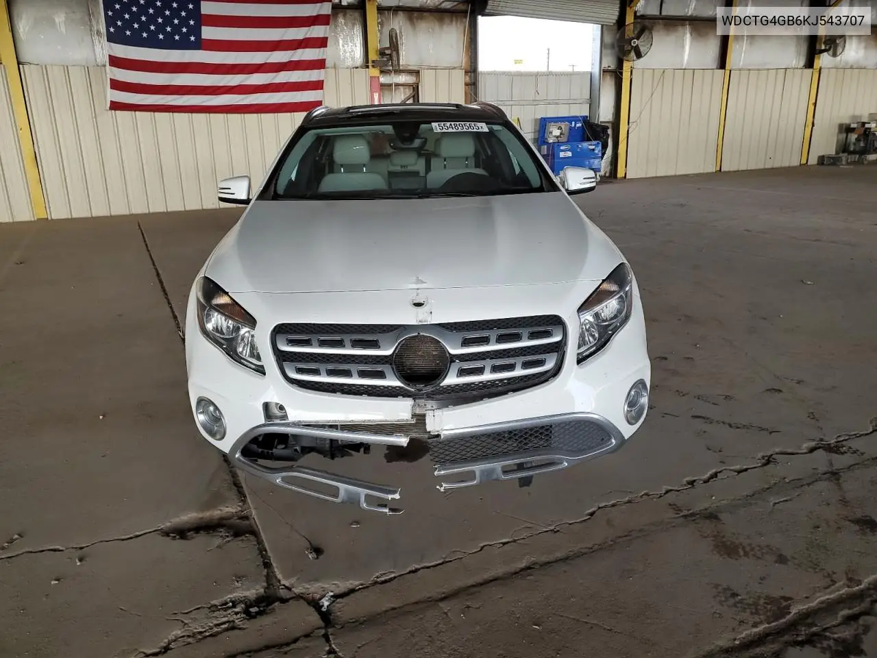 2019 Mercedes-Benz Gla 250 4Matic VIN: WDCTG4GB6KJ543707 Lot: 55489565