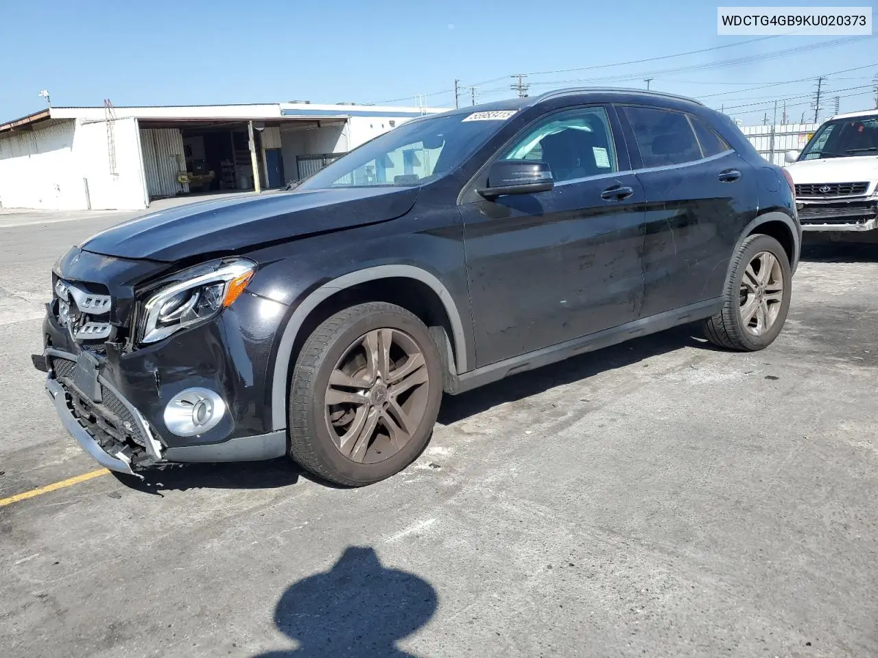 2019 Mercedes-Benz Gla 250 4Matic VIN: WDCTG4GB9KU020373 Lot: 55983415