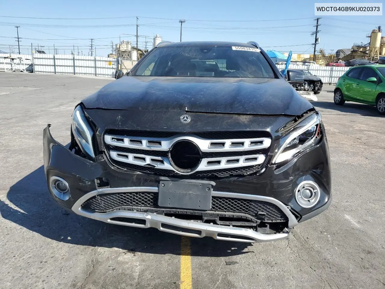 2019 Mercedes-Benz Gla 250 4Matic VIN: WDCTG4GB9KU020373 Lot: 55983415