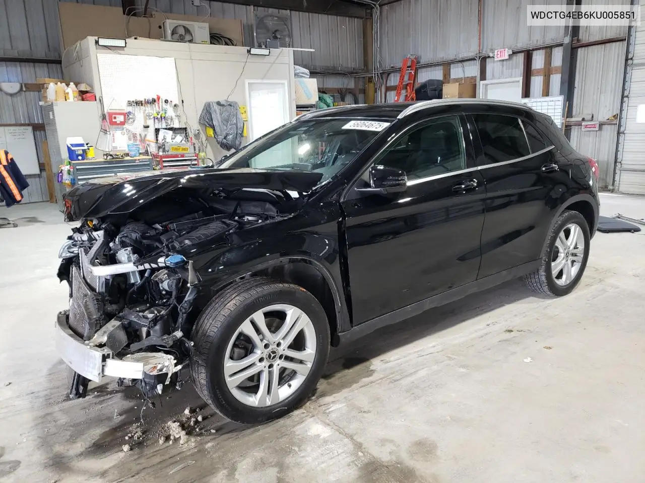 2019 Mercedes-Benz Gla 250 VIN: WDCTG4EB6KU005851 Lot: 56064675
