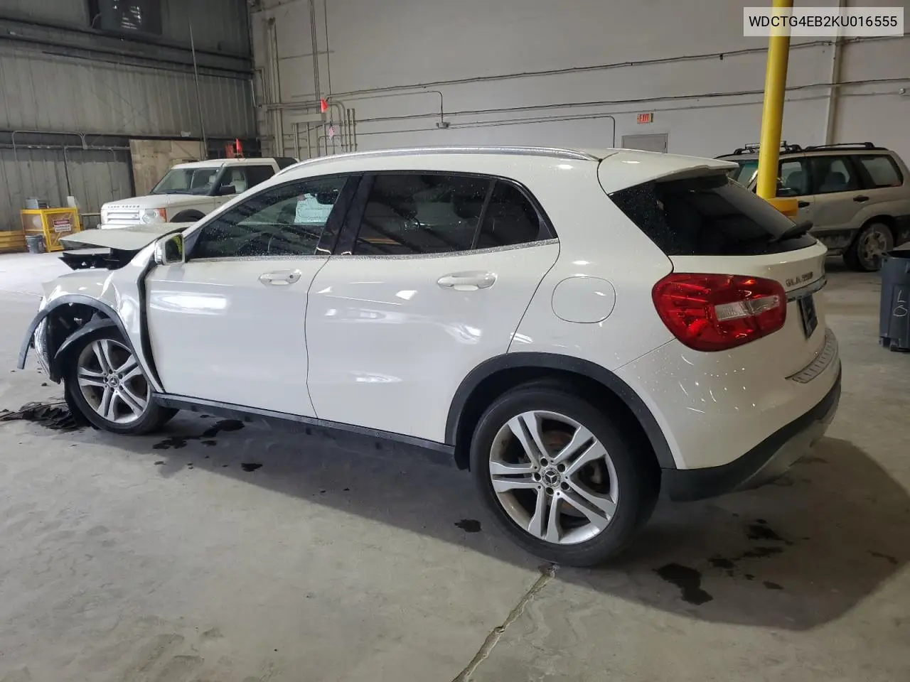 2019 Mercedes-Benz Gla 250 VIN: WDCTG4EB2KU016555 Lot: 56255155