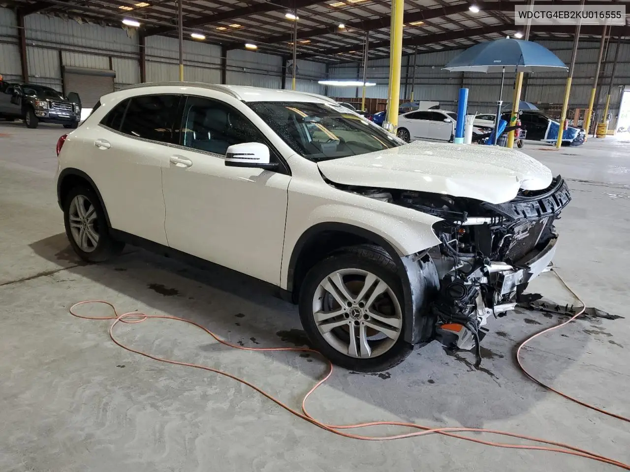 2019 Mercedes-Benz Gla 250 VIN: WDCTG4EB2KU016555 Lot: 56255155