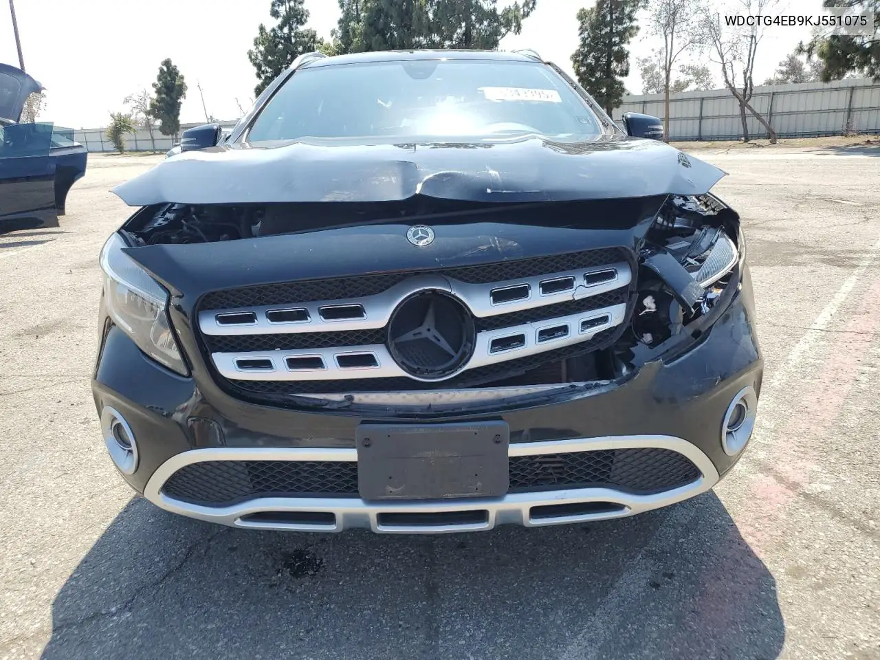 2019 Mercedes-Benz Gla 250 VIN: WDCTG4EB9KJ551075 Lot: 56349395