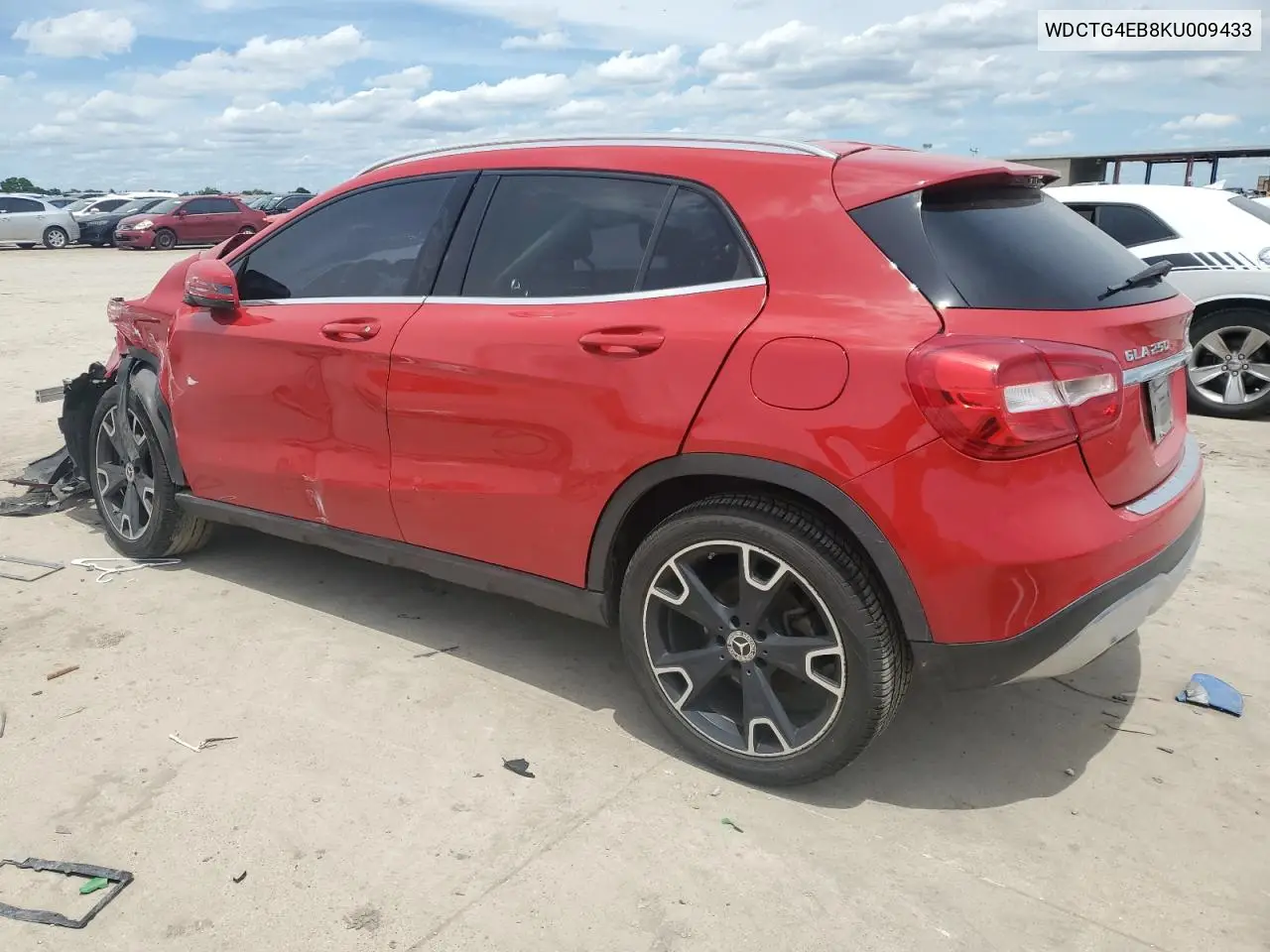 2019 Mercedes-Benz Gla 250 VIN: WDCTG4EB8KU009433 Lot: 56432645