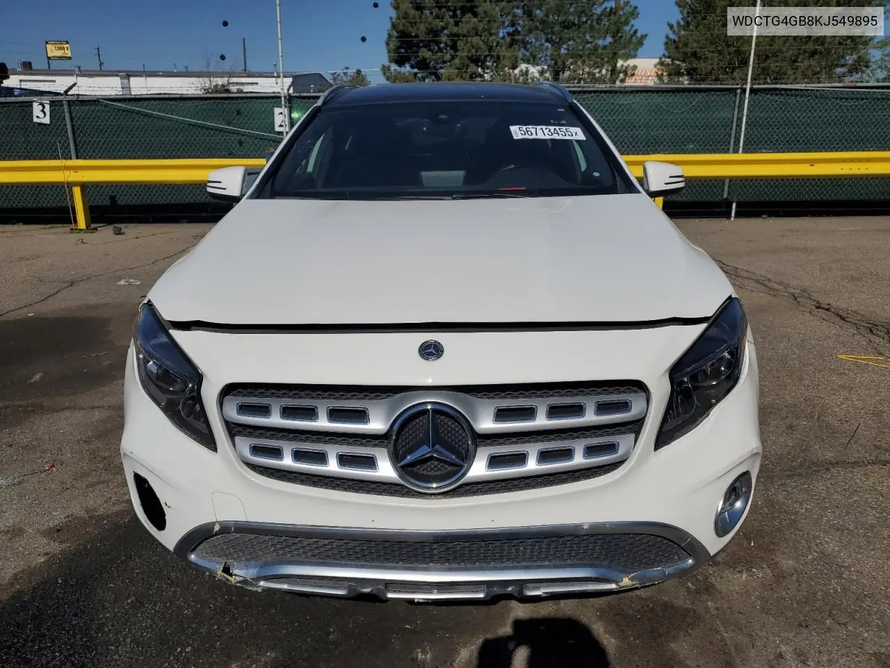 2019 Mercedes-Benz Gla 250 4Matic VIN: WDCTG4GB8KJ549895 Lot: 56713455