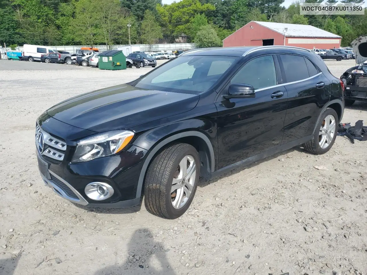 2019 Mercedes-Benz Gla 250 4Matic VIN: WDCTG4GB7KU011350 Lot: 56750495