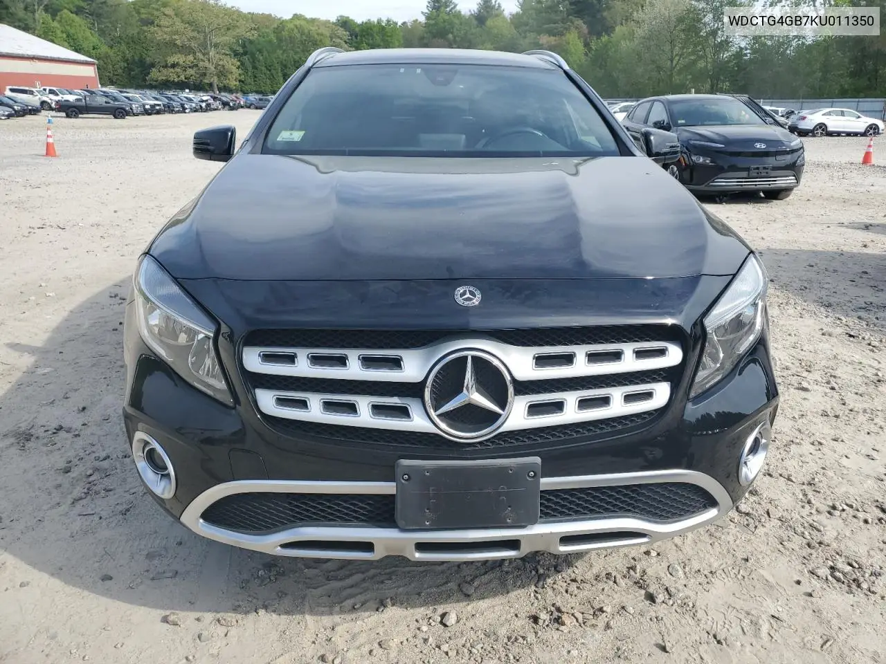 2019 Mercedes-Benz Gla 250 4Matic VIN: WDCTG4GB7KU011350 Lot: 56750495