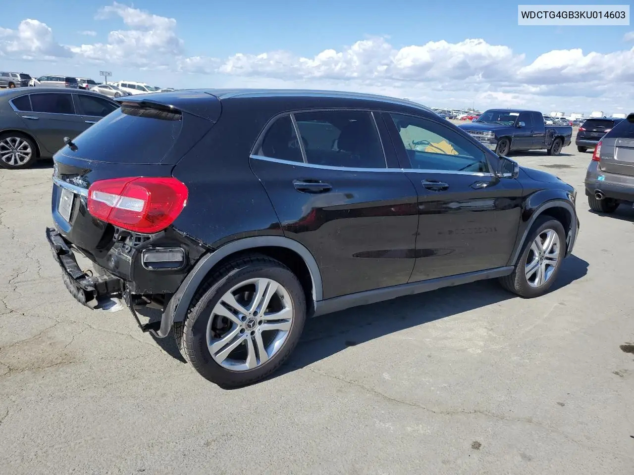 2019 Mercedes-Benz Gla 250 4Matic VIN: WDCTG4GB3KU014603 Lot: 56873985