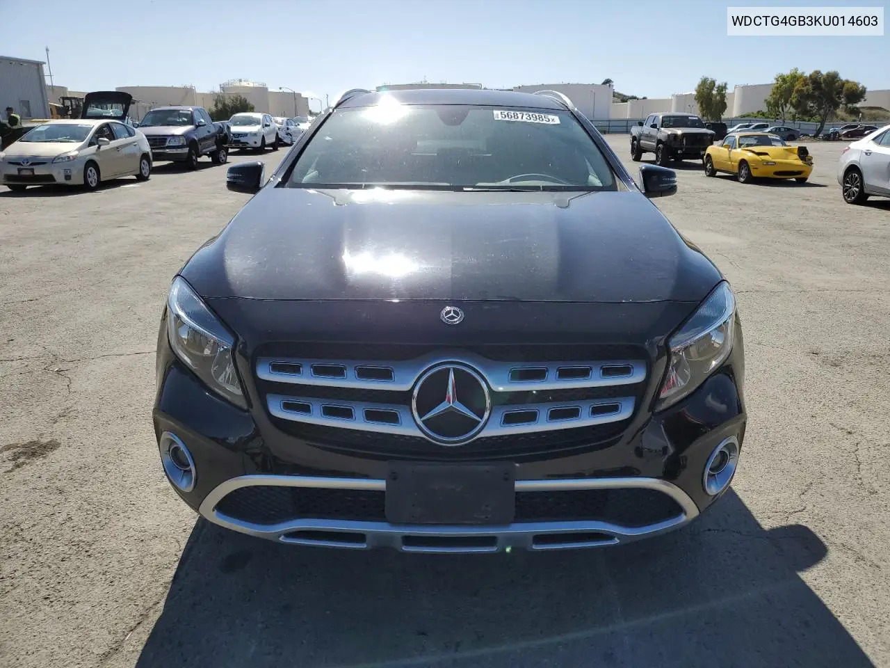 2019 Mercedes-Benz Gla 250 4Matic VIN: WDCTG4GB3KU014603 Lot: 56873985