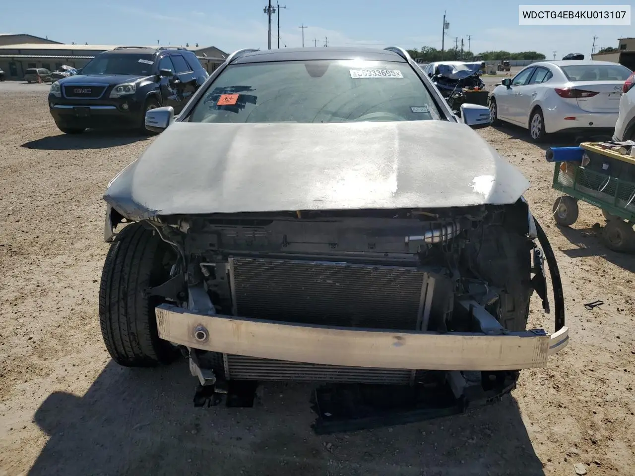 2019 Mercedes-Benz Gla 250 VIN: WDCTG4EB4KU013107 Lot: 56933695