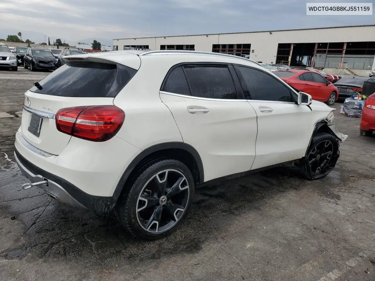 2019 Mercedes-Benz Gla 250 4Matic VIN: WDCTG4GB8KJ551159 Lot: 59147165