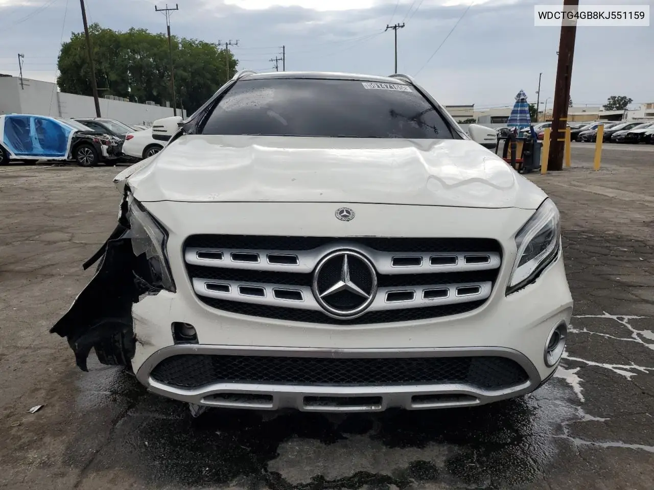 2019 Mercedes-Benz Gla 250 4Matic VIN: WDCTG4GB8KJ551159 Lot: 59147165