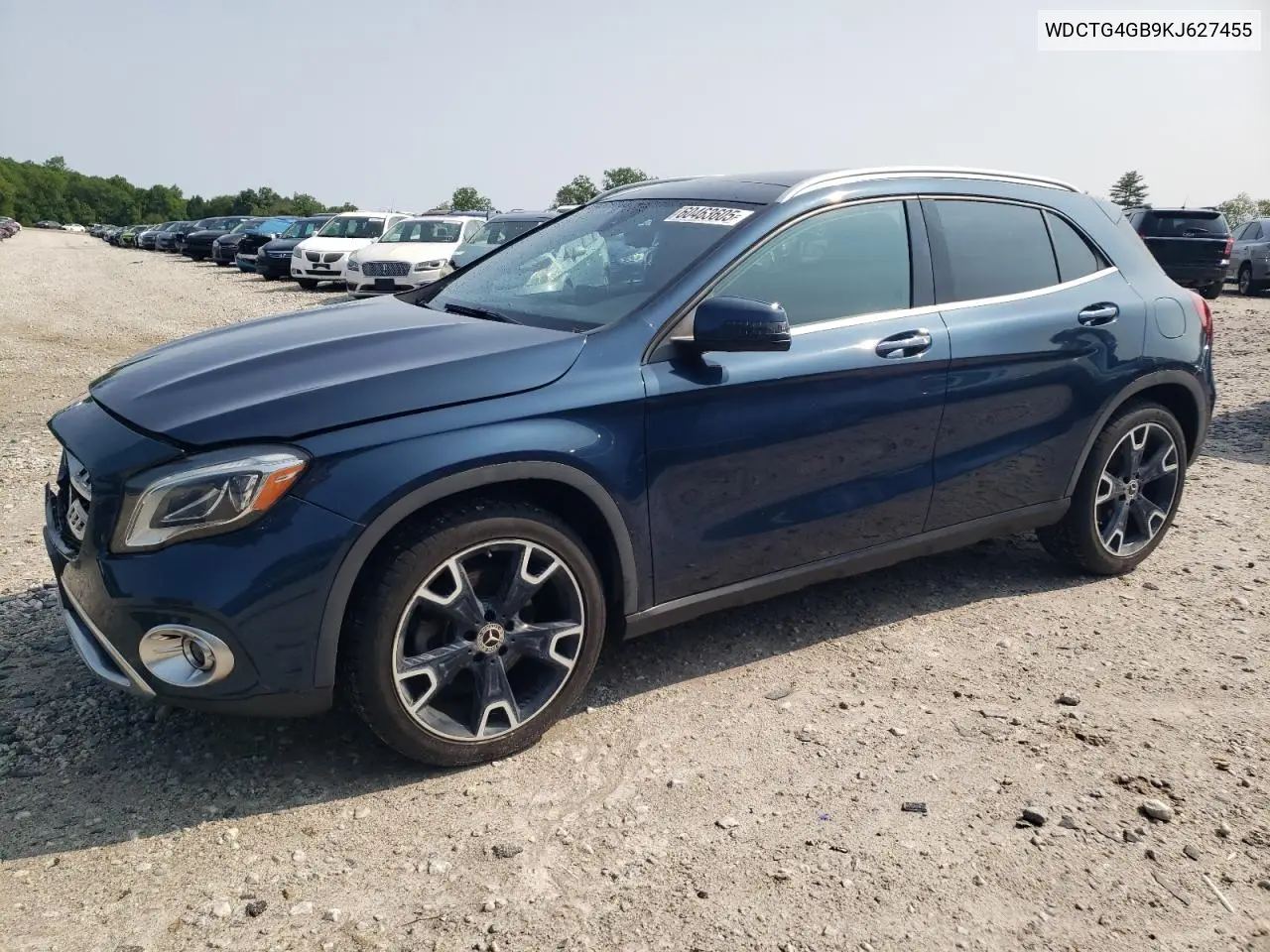 2019 Mercedes-Benz Gla 250 4Matic VIN: WDCTG4GB9KJ627455 Lot: 60463605