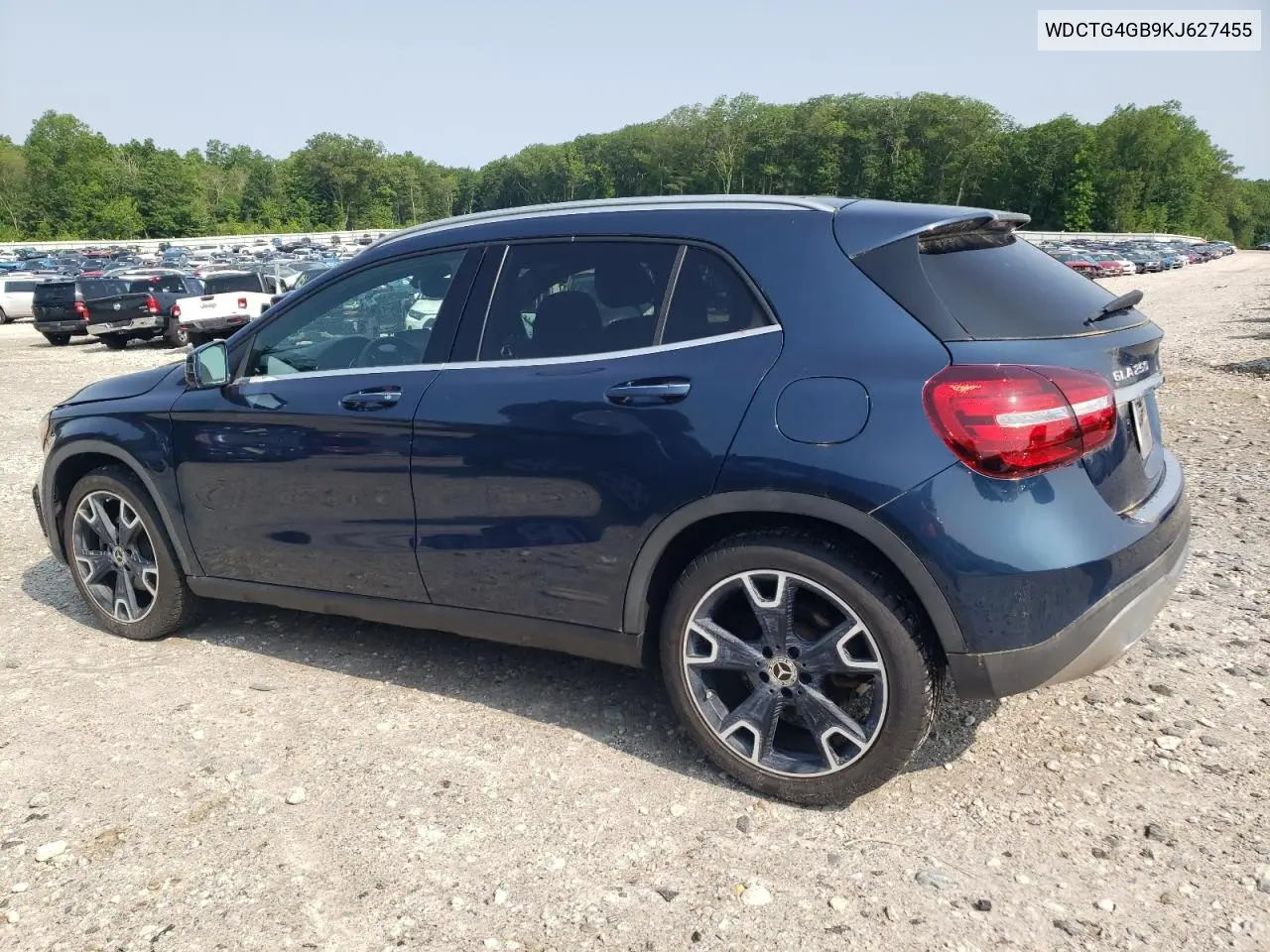2019 Mercedes-Benz Gla 250 4Matic VIN: WDCTG4GB9KJ627455 Lot: 60463605