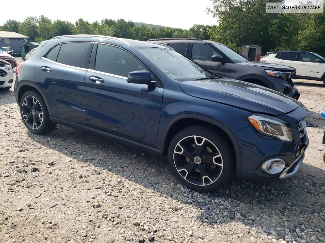 2019 Mercedes-Benz Gla 250 4Matic VIN: WDCTG4GB9KJ627455 Lot: 60463605