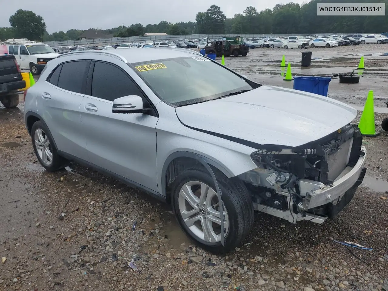 2019 Mercedes-Benz Gla 250 VIN: WDCTG4EB3KU015141 Lot: 60890425