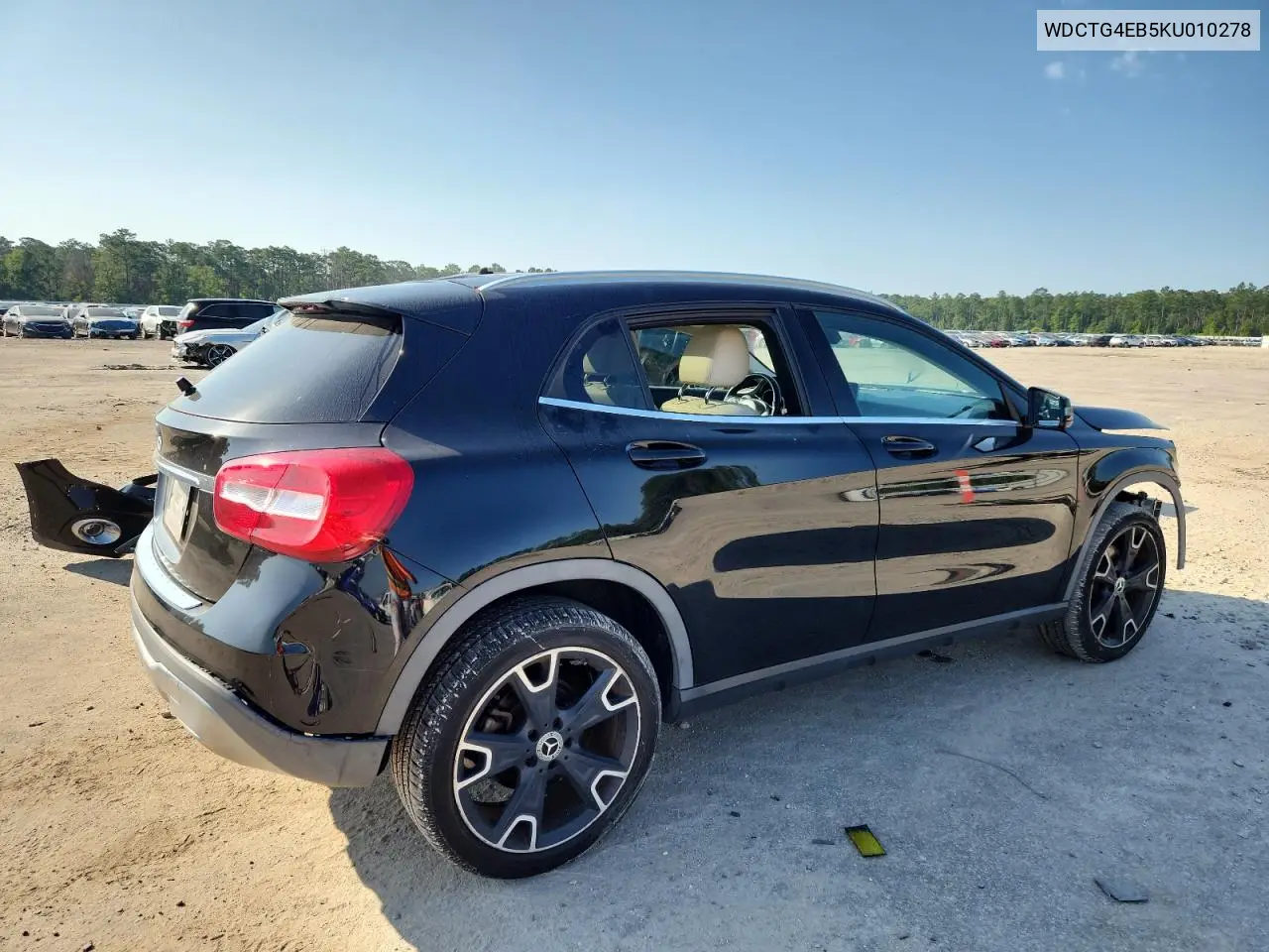 2019 Mercedes-Benz Gla 250 VIN: WDCTG4EB5KU010278 Lot: 61487165