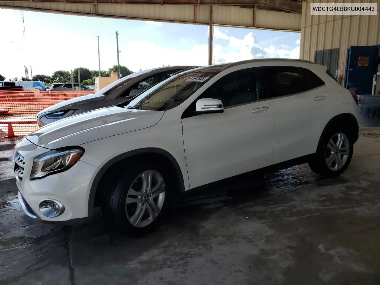 2019 Mercedes-Benz Gla 250 VIN: WDCTG4EB8KU004443 Lot: 61692845