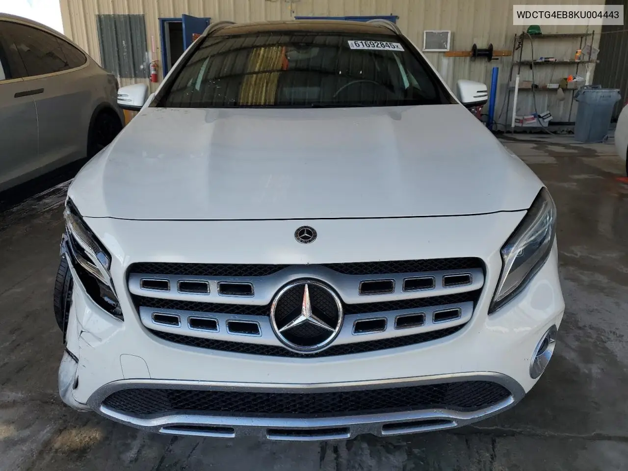 2019 Mercedes-Benz Gla 250 VIN: WDCTG4EB8KU004443 Lot: 61692845