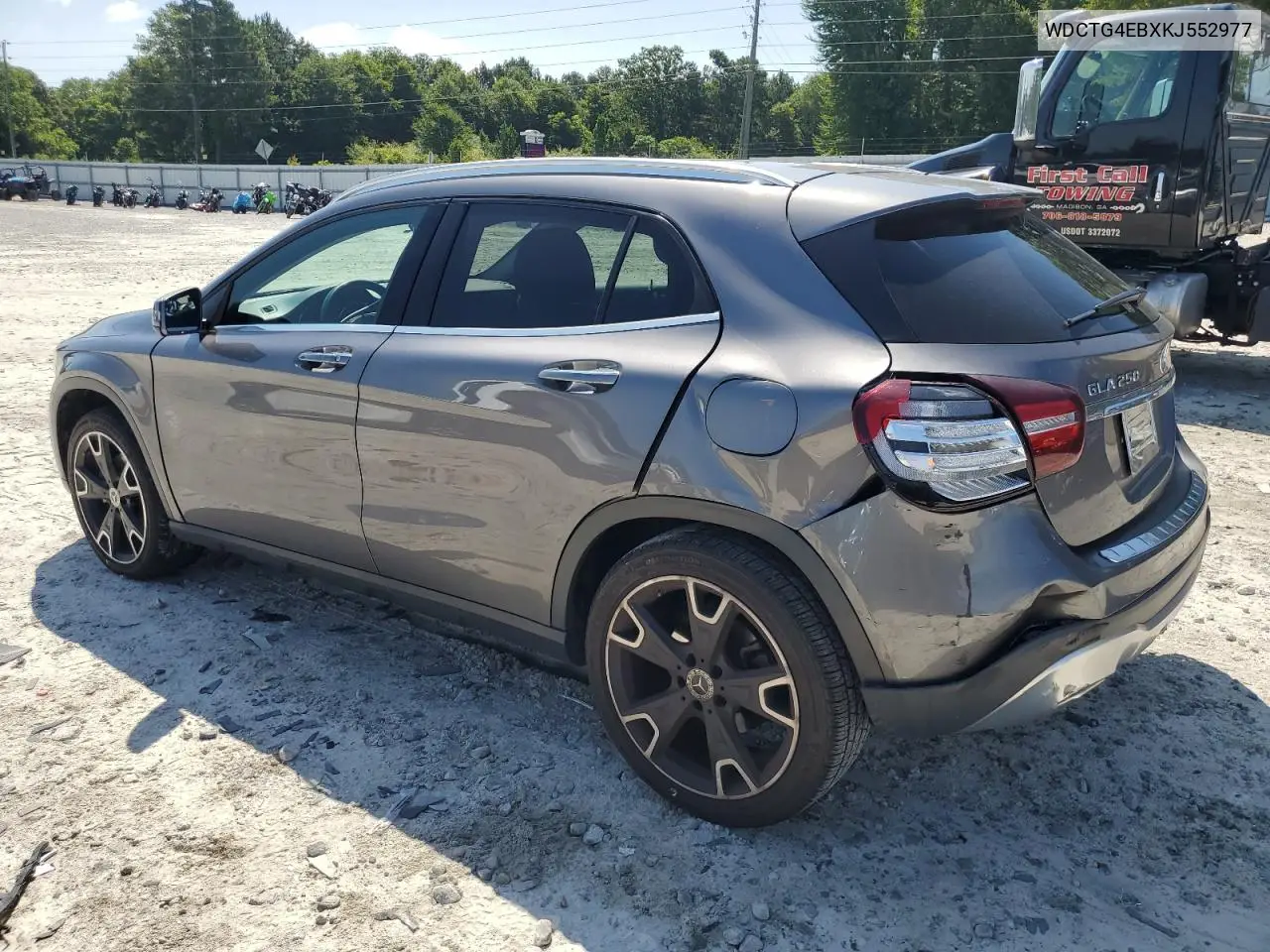 2019 Mercedes-Benz Gla 250 VIN: WDCTG4EBXKJ552977 Lot: 61868545