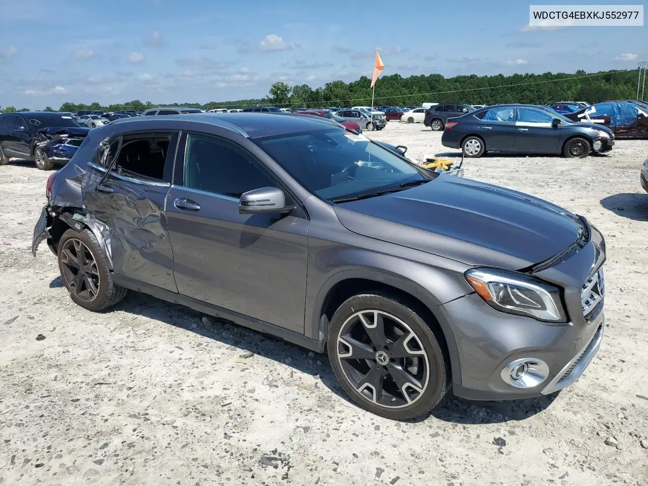 2019 Mercedes-Benz Gla 250 VIN: WDCTG4EBXKJ552977 Lot: 61868545