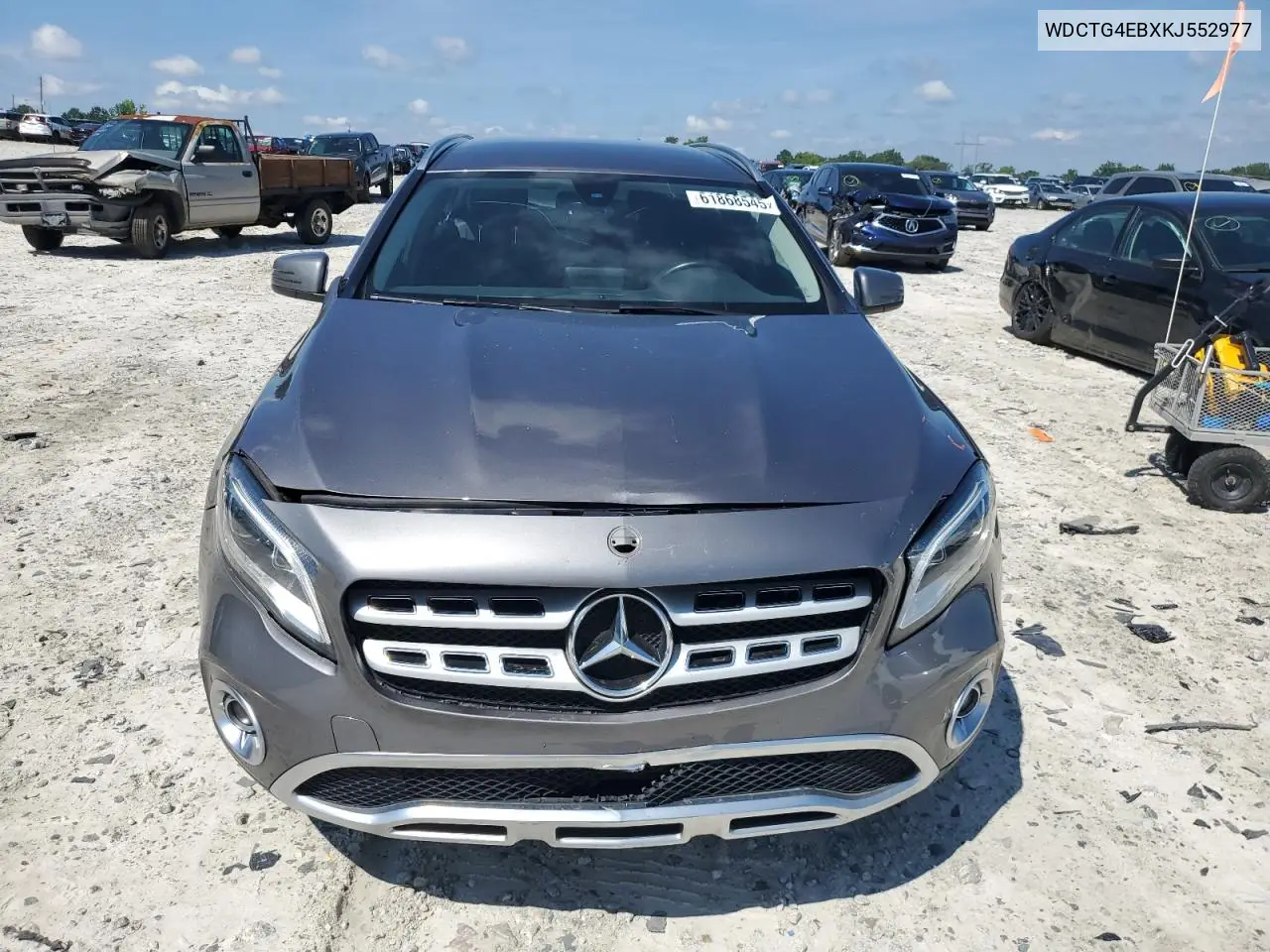 2019 Mercedes-Benz Gla 250 VIN: WDCTG4EBXKJ552977 Lot: 61868545
