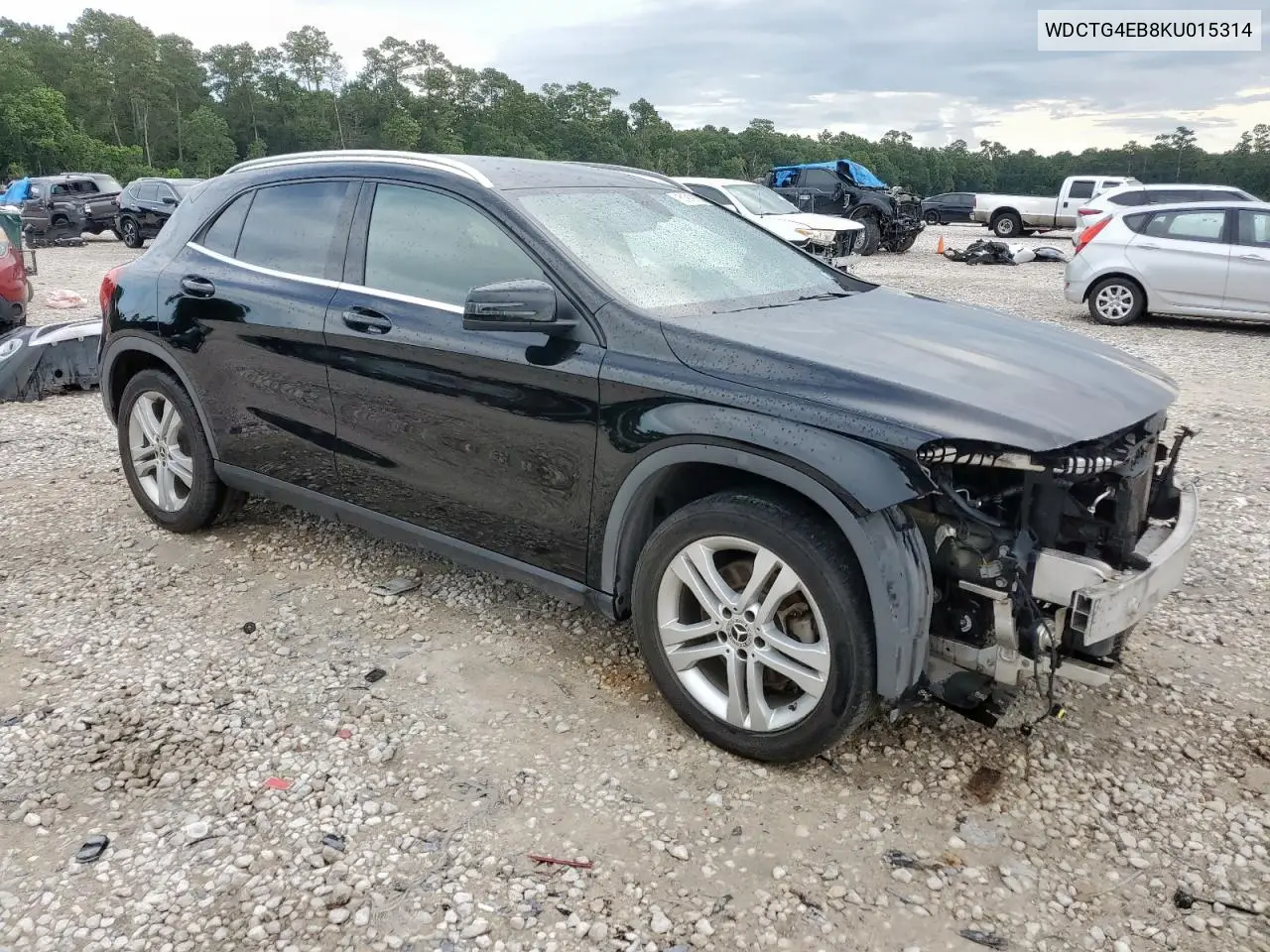 2019 Mercedes-Benz Gla 250 VIN: WDCTG4EB8KU015314 Lot: 61919165