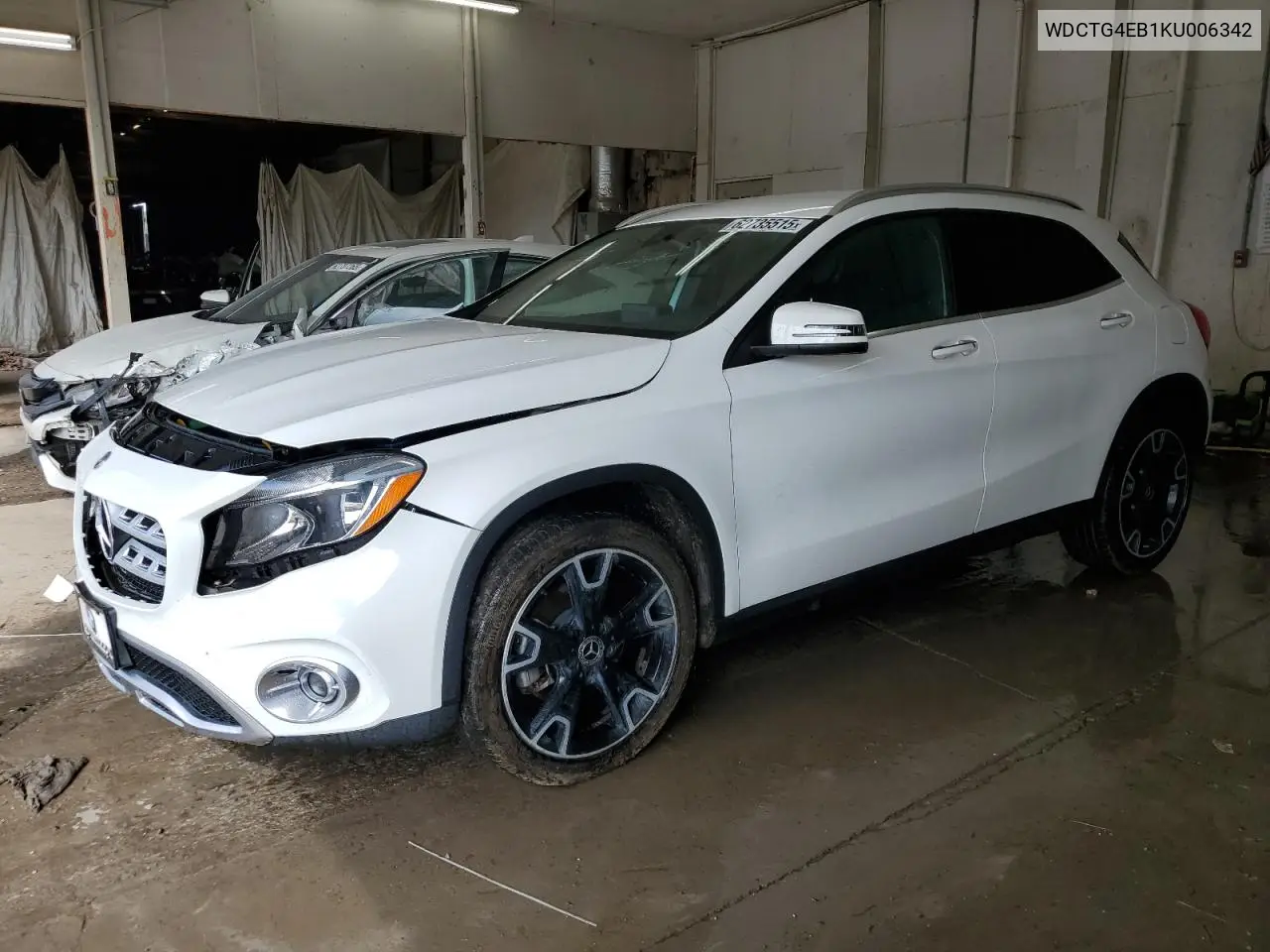2019 Mercedes-Benz Gla 250 VIN: WDCTG4EB1KU006342 Lot: 62735515