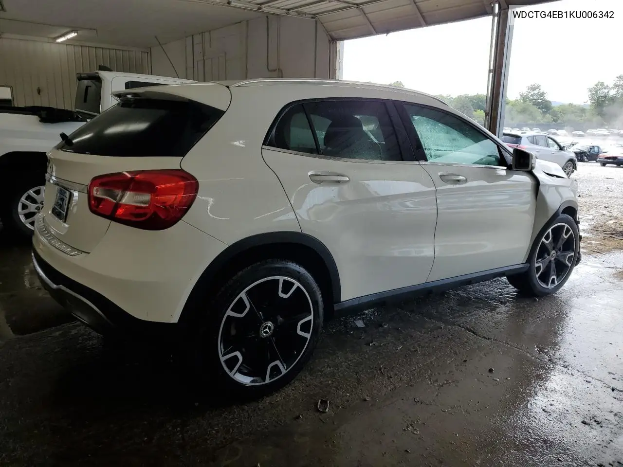 2019 Mercedes-Benz Gla 250 VIN: WDCTG4EB1KU006342 Lot: 62735515