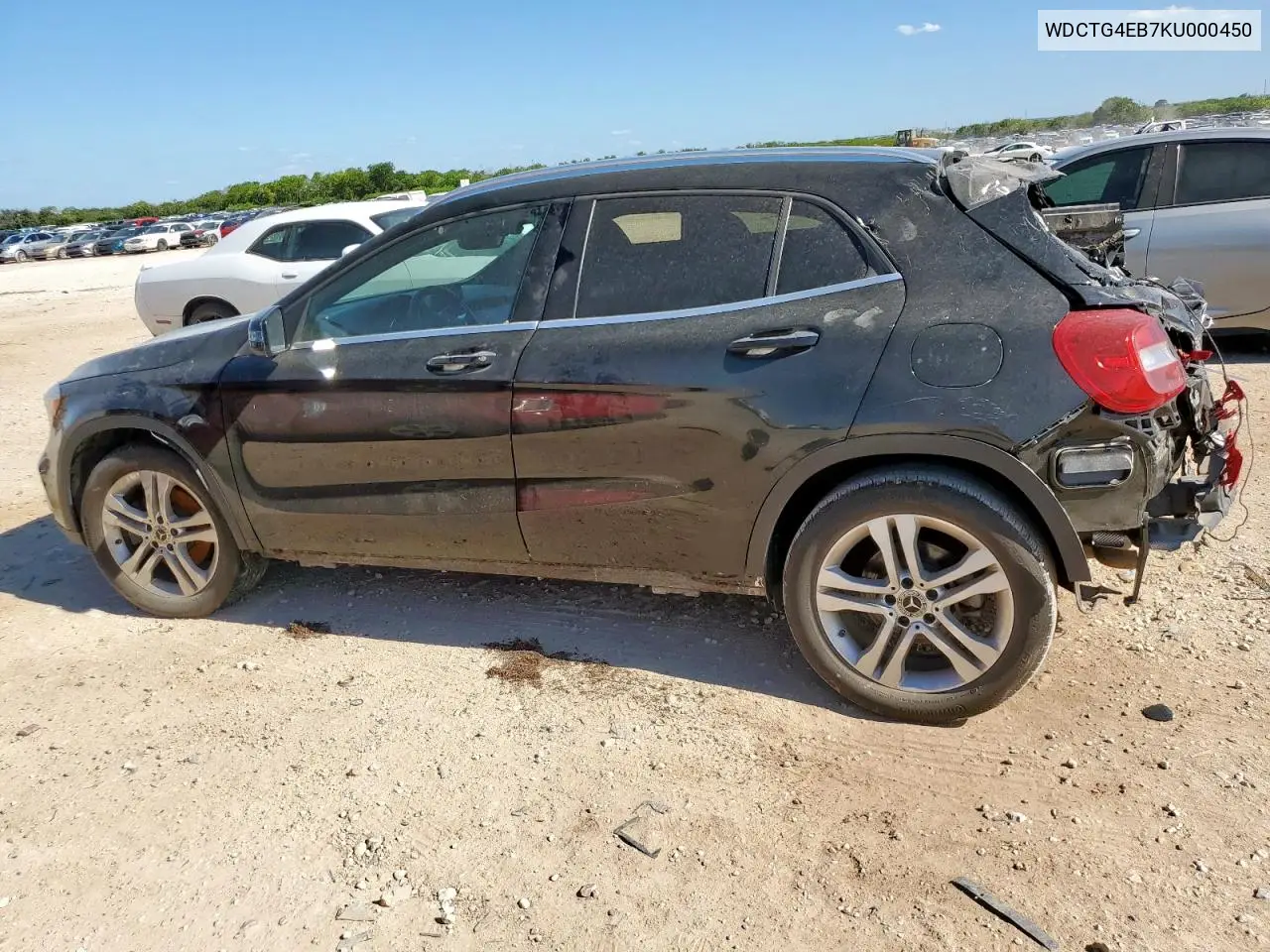 2019 Mercedes-Benz Gla 250 VIN: WDCTG4EB7KU000450 Lot: 64406855