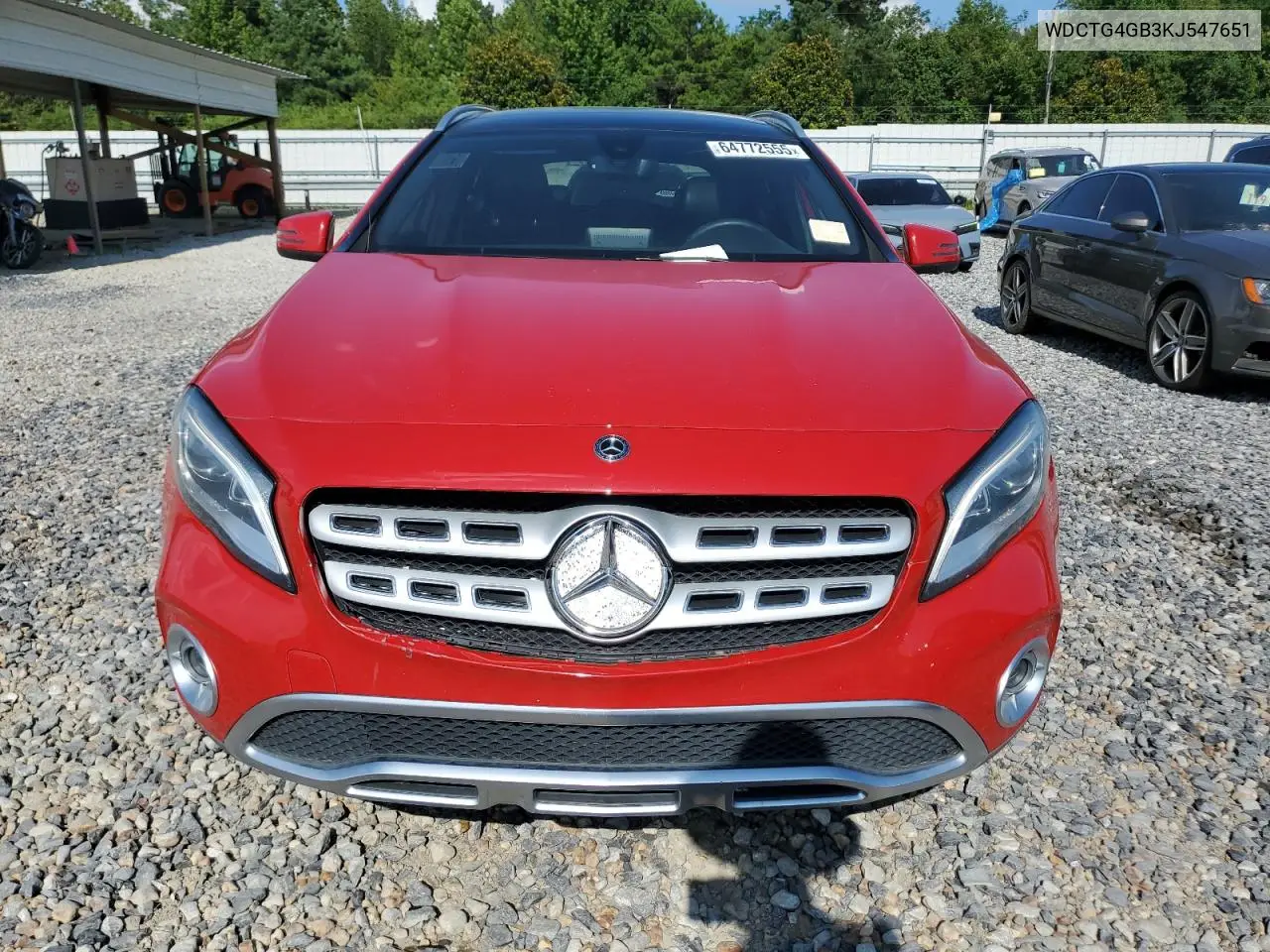 2019 Mercedes-Benz Gla 250 4Matic VIN: WDCTG4GB3KJ547651 Lot: 64772555