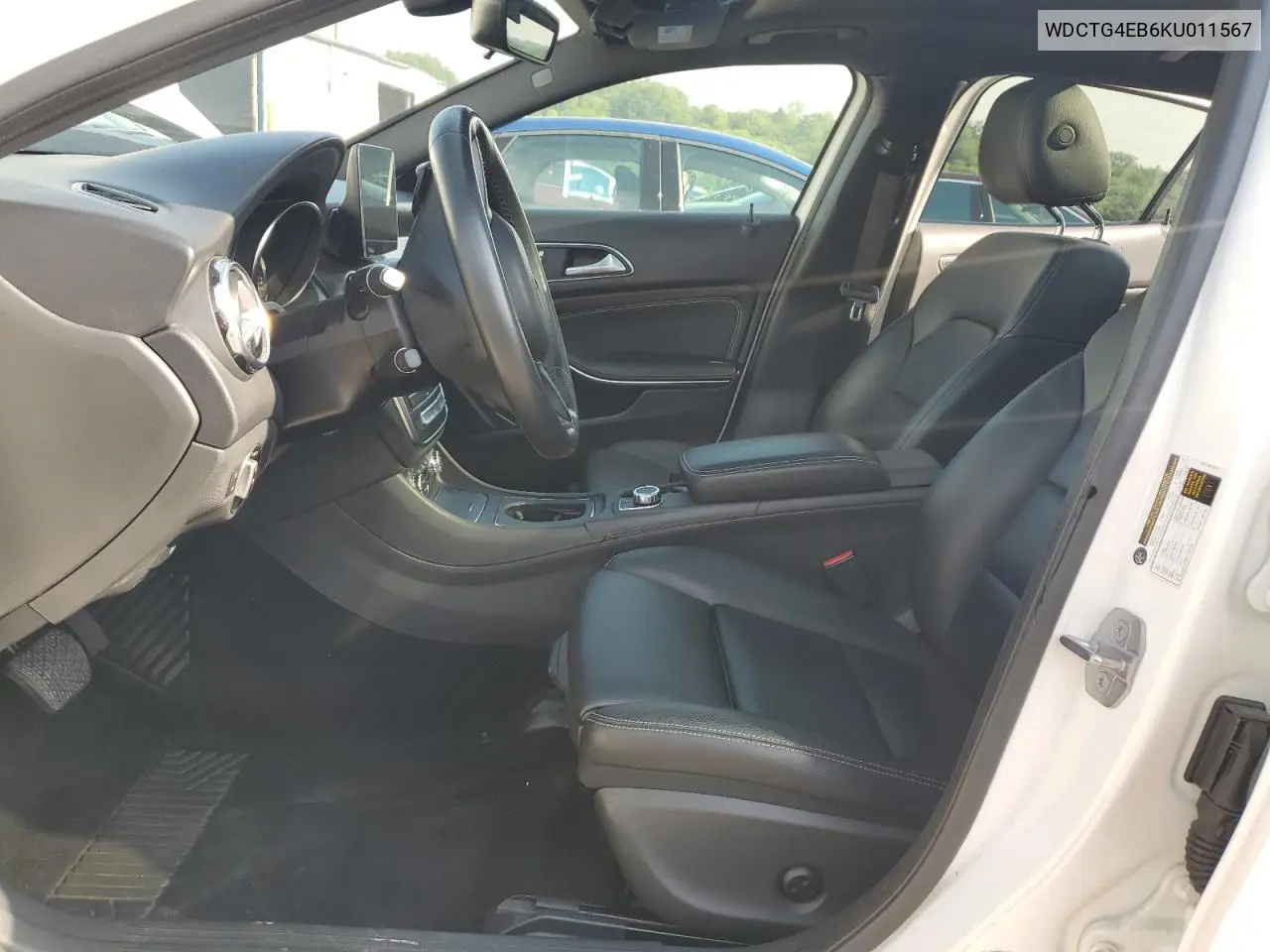 2019 Mercedes-Benz Gla 250 VIN: WDCTG4EB6KU011567 Lot: 65589825