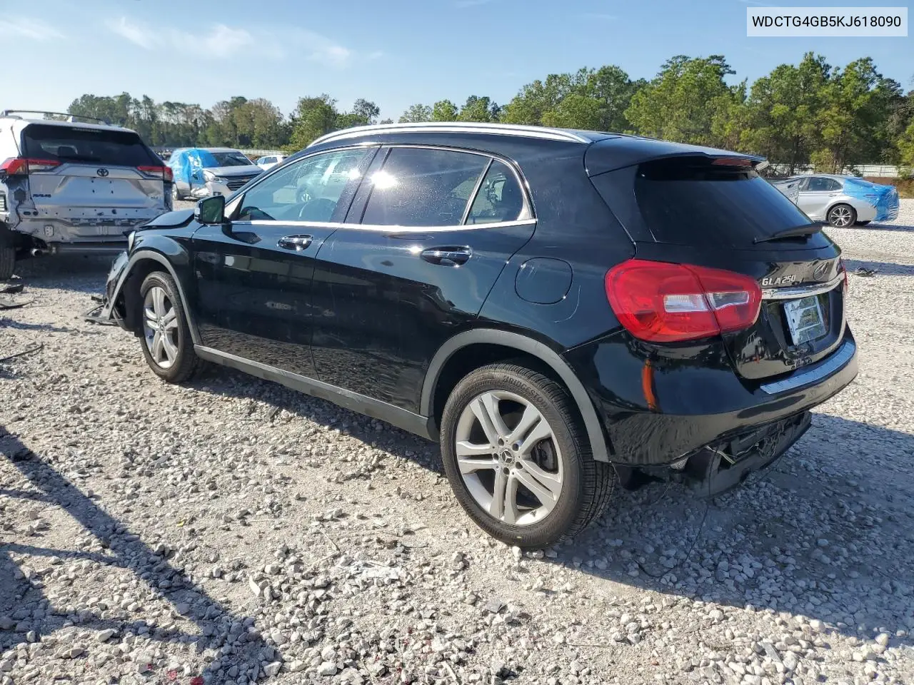 2019 Mercedes-Benz Gla 250 4Matic VIN: WDCTG4GB5KJ618090 Lot: 81589004