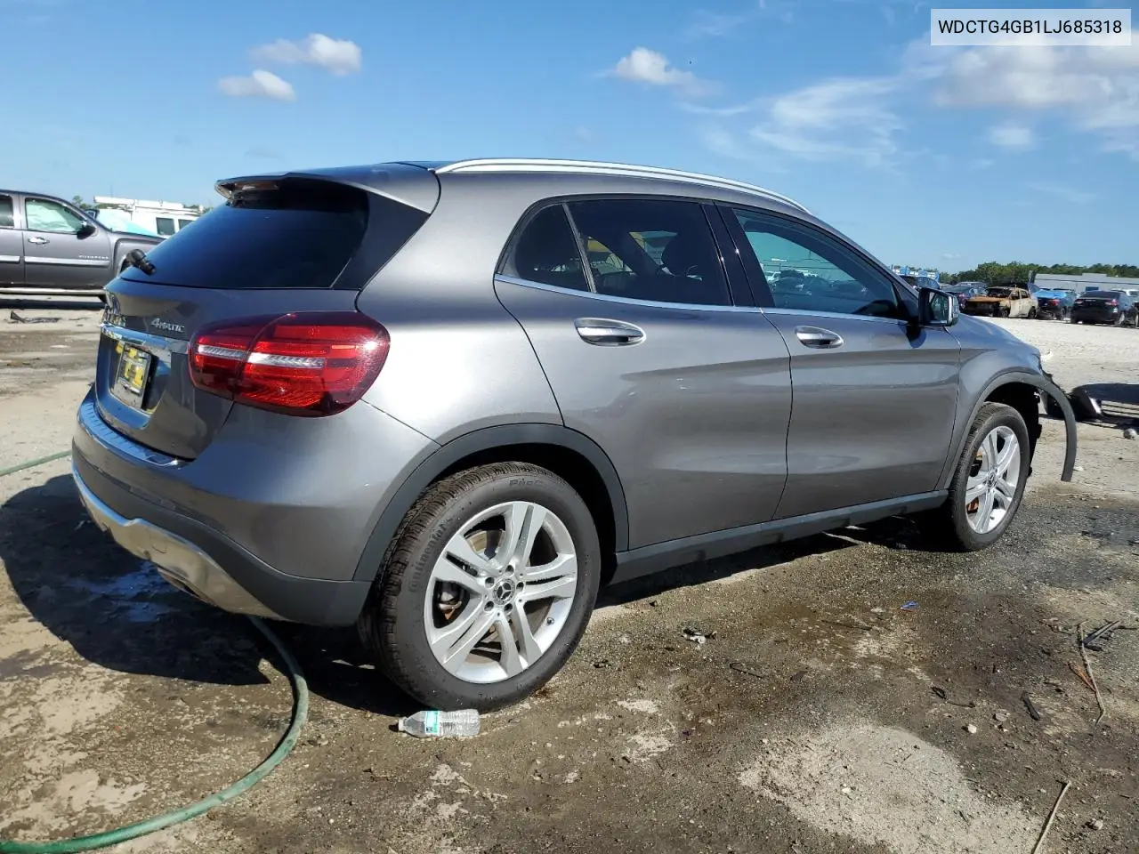 2020 Mercedes-Benz Gla 250 4Matic VIN: WDCTG4GB1LJ685318 Lot: 62468275