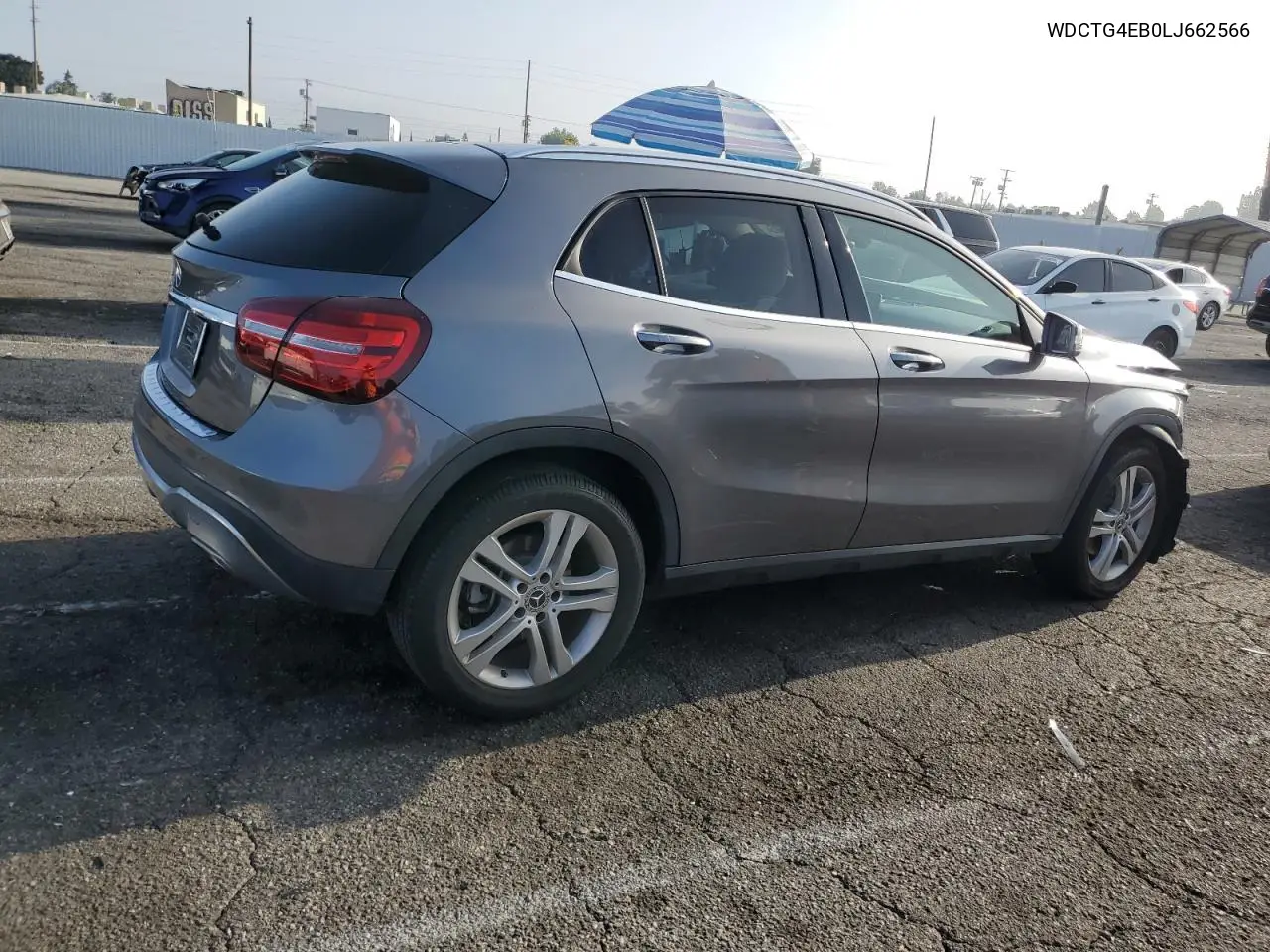 2020 Mercedes-Benz Gla 250 VIN: WDCTG4EB0LJ662566 Lot: 62610605