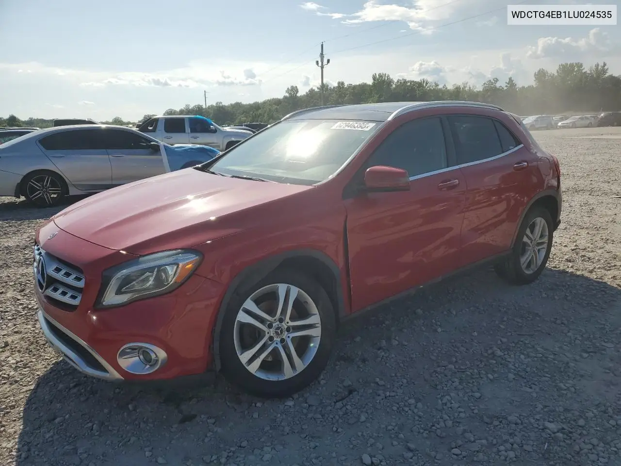 2020 Mercedes-Benz Gla 250 VIN: WDCTG4EB1LU024535 Lot: 62946395