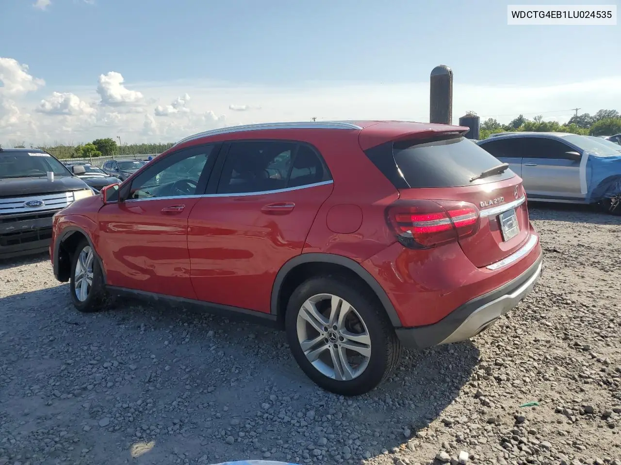 2020 Mercedes-Benz Gla 250 VIN: WDCTG4EB1LU024535 Lot: 62946395