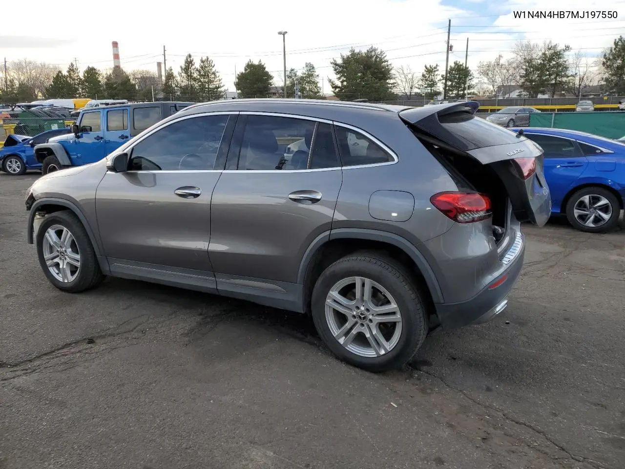 2021 Mercedes-Benz Gla 250 4Matic VIN: W1N4N4HB7MJ197550 Lot: 49350205
