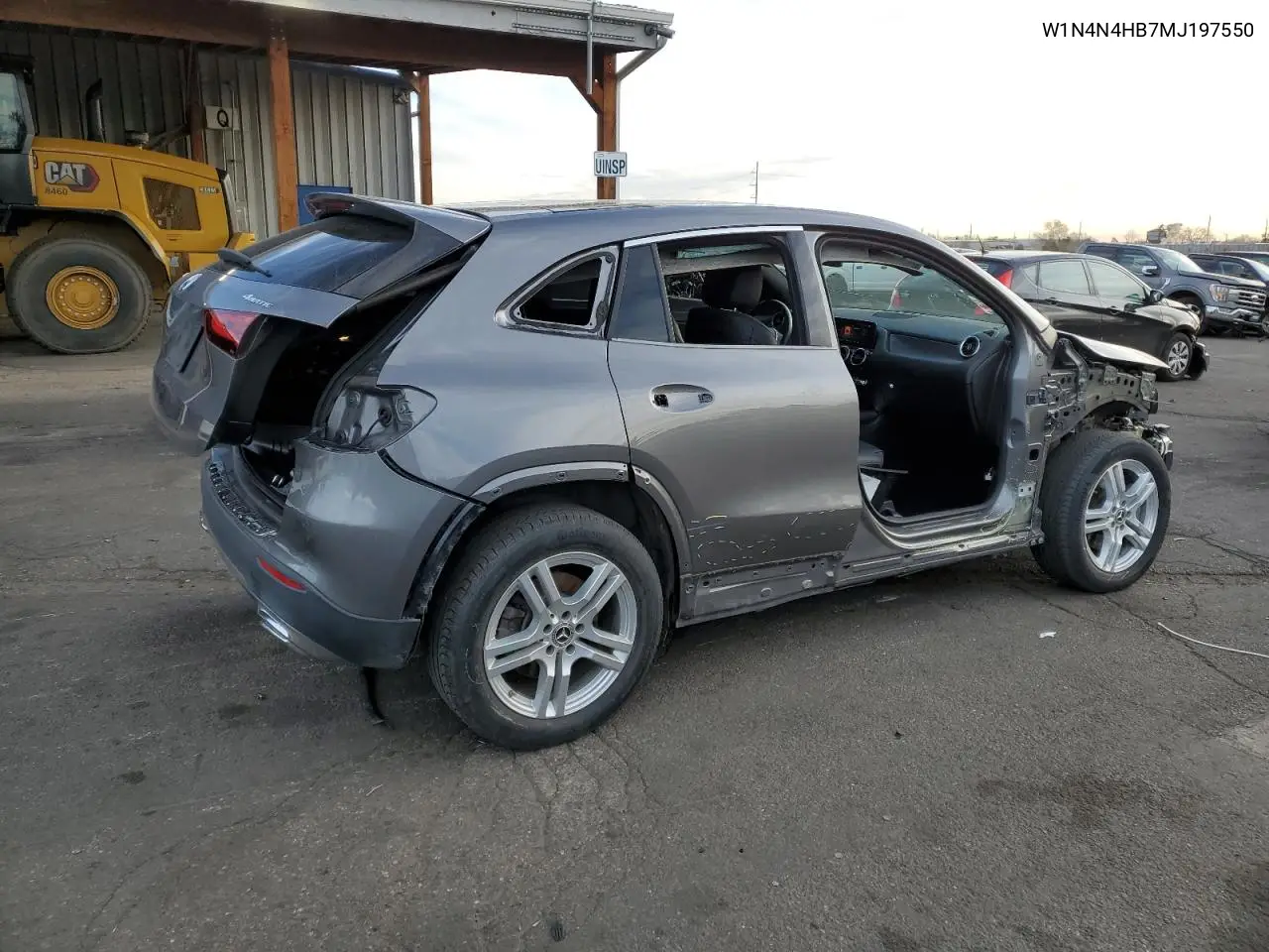 2021 Mercedes-Benz Gla 250 4Matic VIN: W1N4N4HB7MJ197550 Lot: 49350205