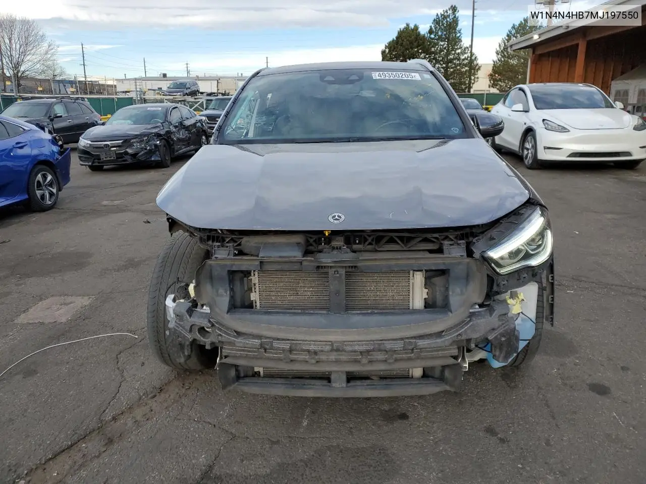 2021 Mercedes-Benz Gla 250 4Matic VIN: W1N4N4HB7MJ197550 Lot: 49350205